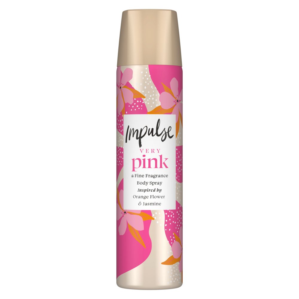 Impulse Very Pink Body Spray Deodorant 75 ml