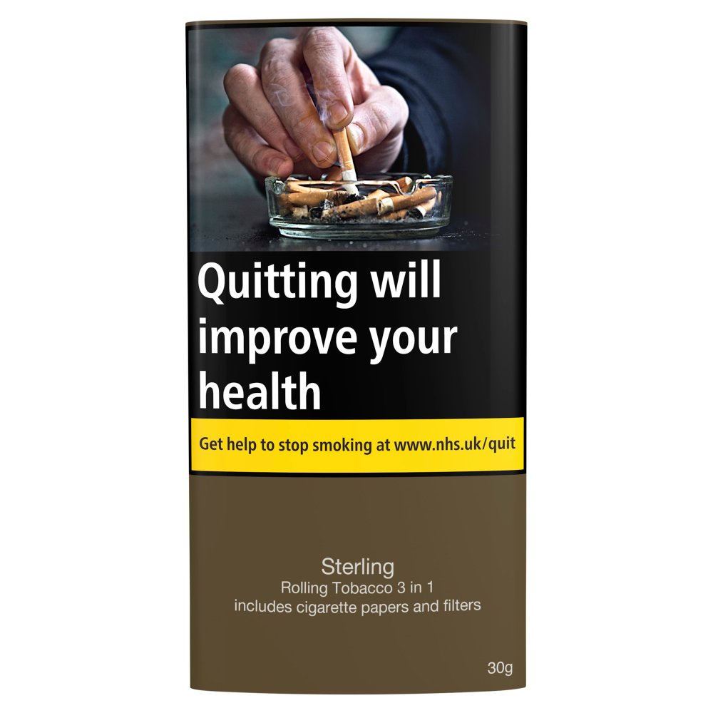 Sterling Rolling Tobacco 3 in 1 30g