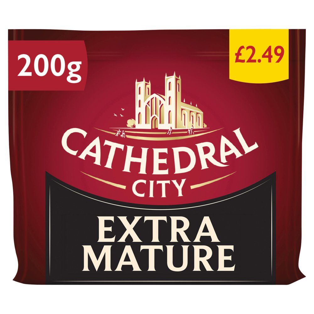 Cathedral City Extra Mature Cheddar Cheese 200g PM £2.49