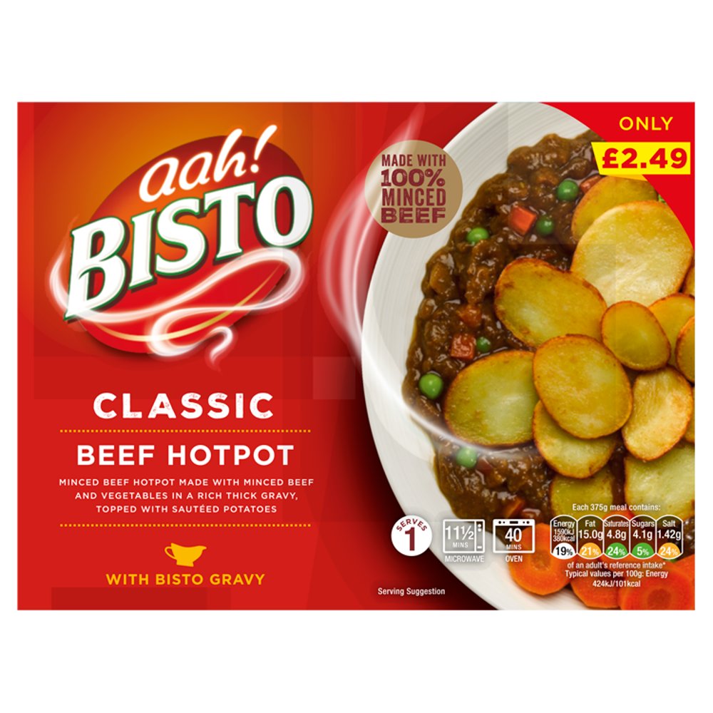 Bisto Classic Beef Hotpot 375g