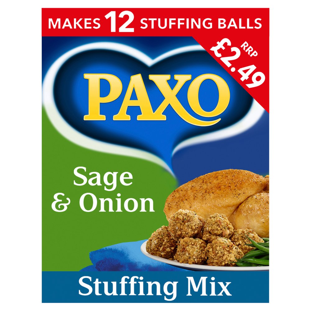 Paxo Sage & Onion Stuffing Mix 170g