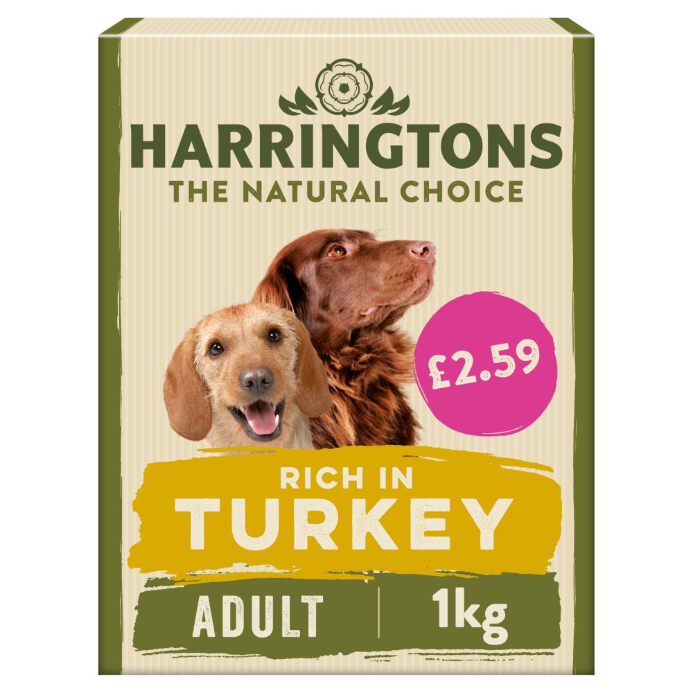 Harringtons Rich in Turkey with Veg Dry Dog Food 1kg