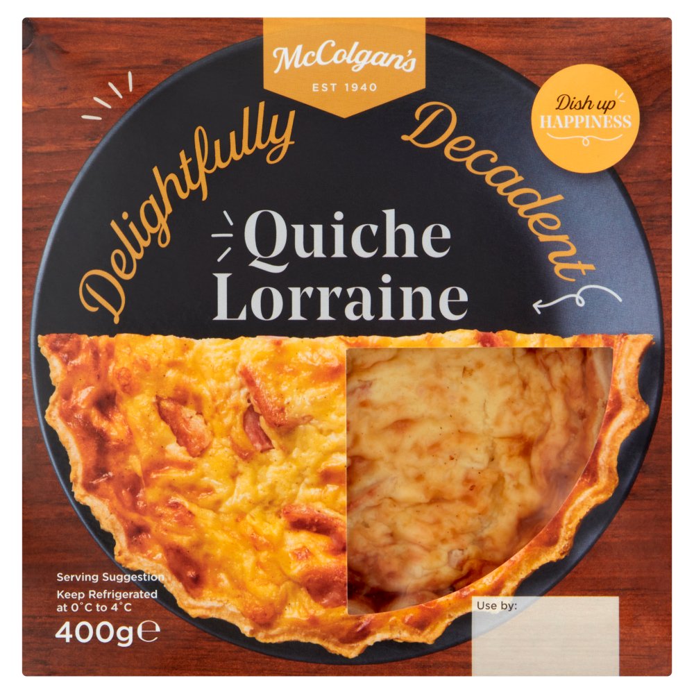 McColgan's Quiche Lorraine 400g