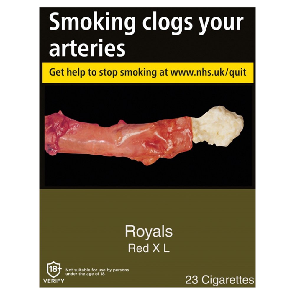 Royals Red 23 Cigarettes