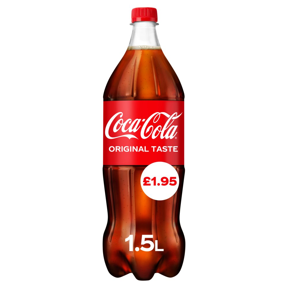 Coca-Cola Original Taste 1.5L PM £1.95