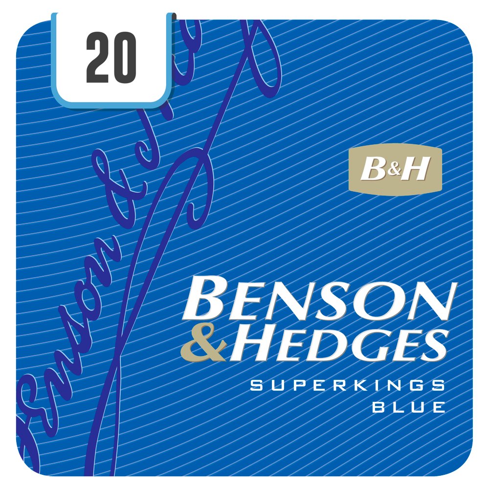 Benson & Hedges Superkings Blue 20 Cigarettes