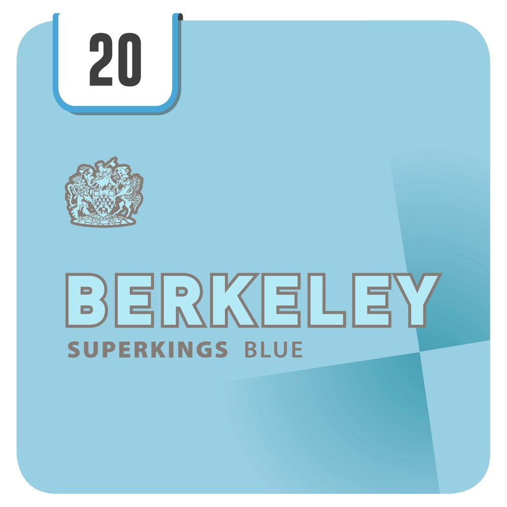 Berkeley Blue Superkings 20 Cigarettes
