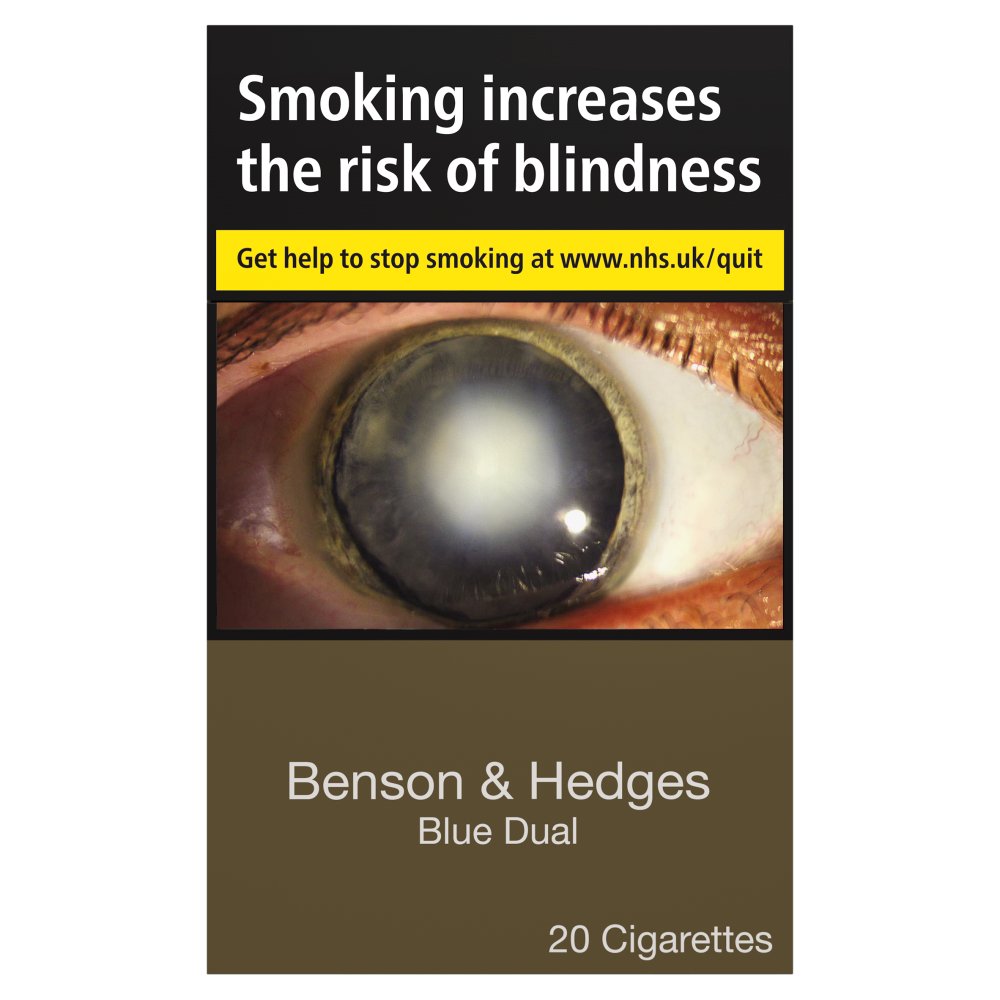 Benson & Hedges Blue Dual 20 Cigarettes