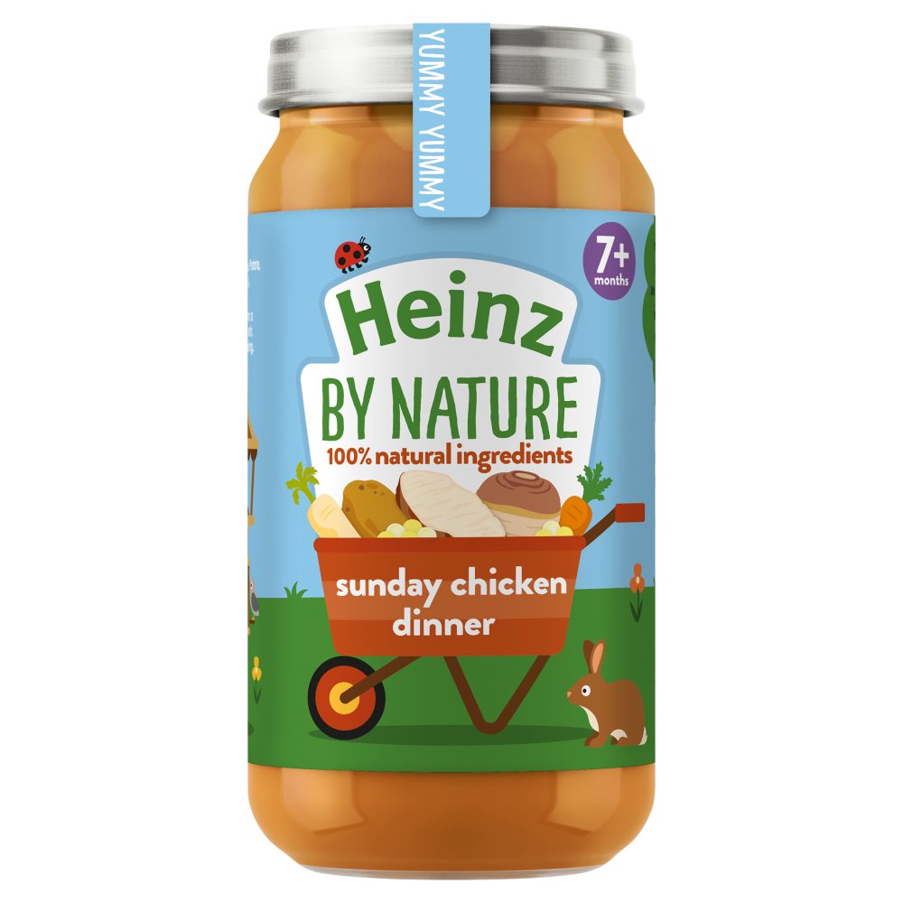 Heinz 7+ Months By Nature Sunday Chicken Dinner 200g