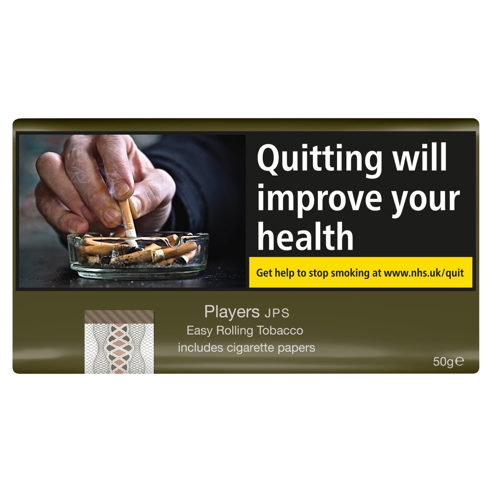JPS Players Easy Rolling Tobacco including Papers 50g