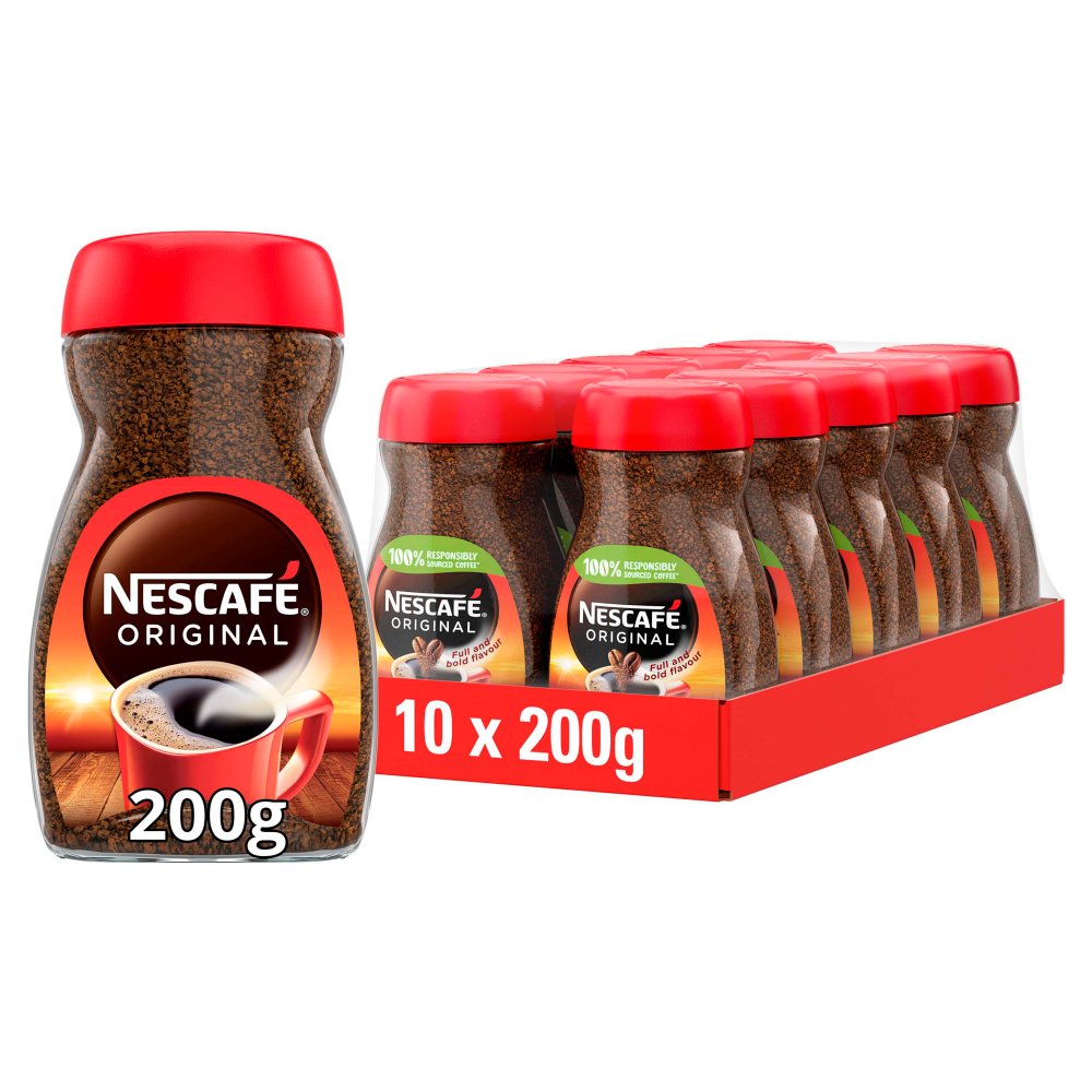 NESCAFÉ Original Instant Coffee 200g | Bestway Wholesale