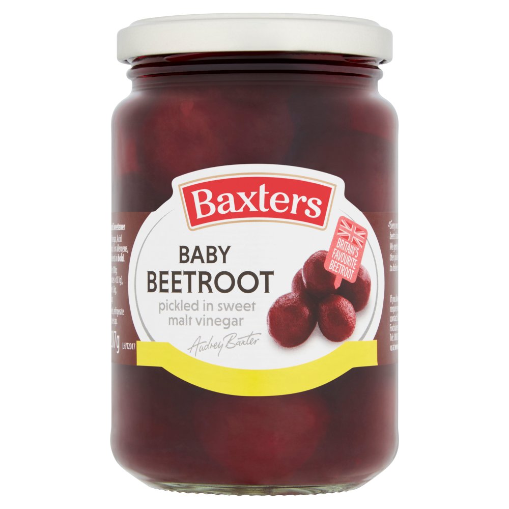 Baxters Baby Beetroot Pickled in Sweet Malt Vinegar 340g