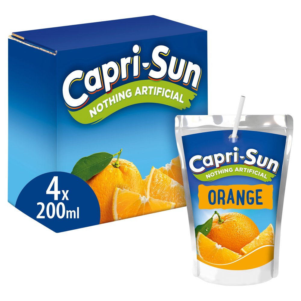 Capri-Sun Orange 4 x 200ml
