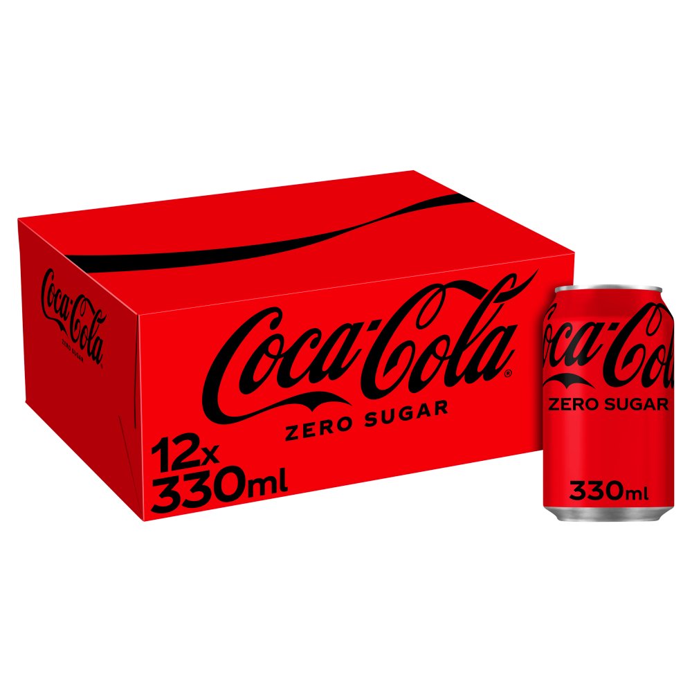 Coca-Cola Zero Sugar 12 x 330ml