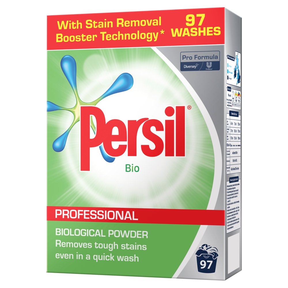Persil Pro Formula Professional Biological Powder 97 Washes 6.3kg
