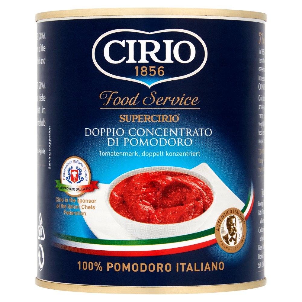 Cirio Double Concentrated Tomato Puree 850g