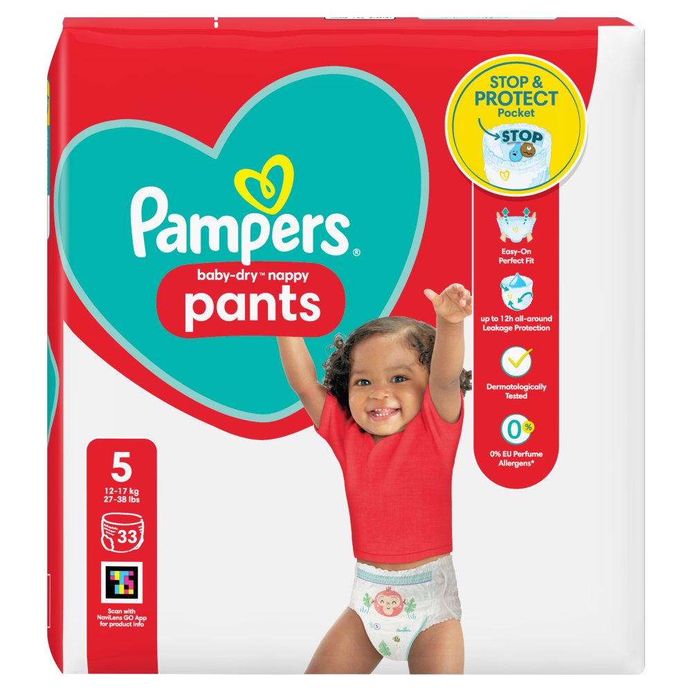 Made of Meaningless Civilize Pampers Baby-Dry Pants Size 5, 33 Nappies | Bestway Wholesale
