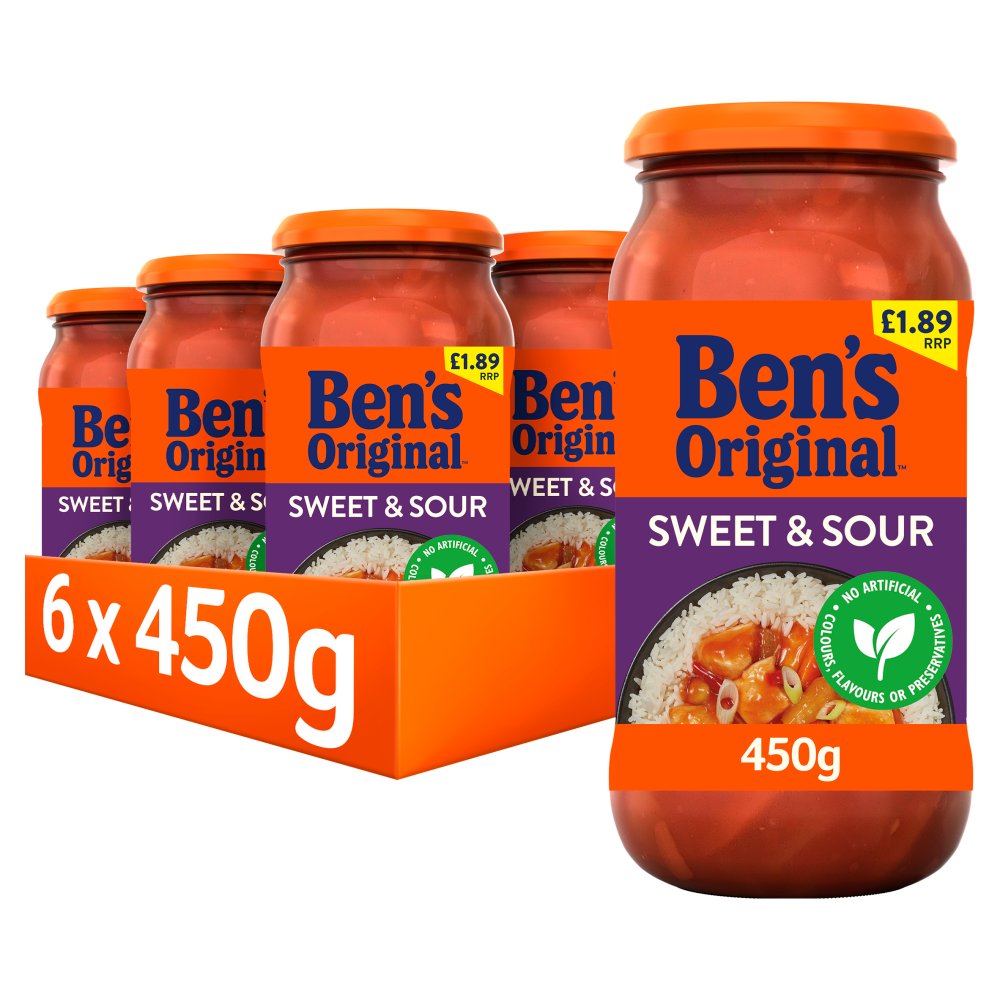 Bens Original PMP £1.89 Sweet and Sour Sauce 450g