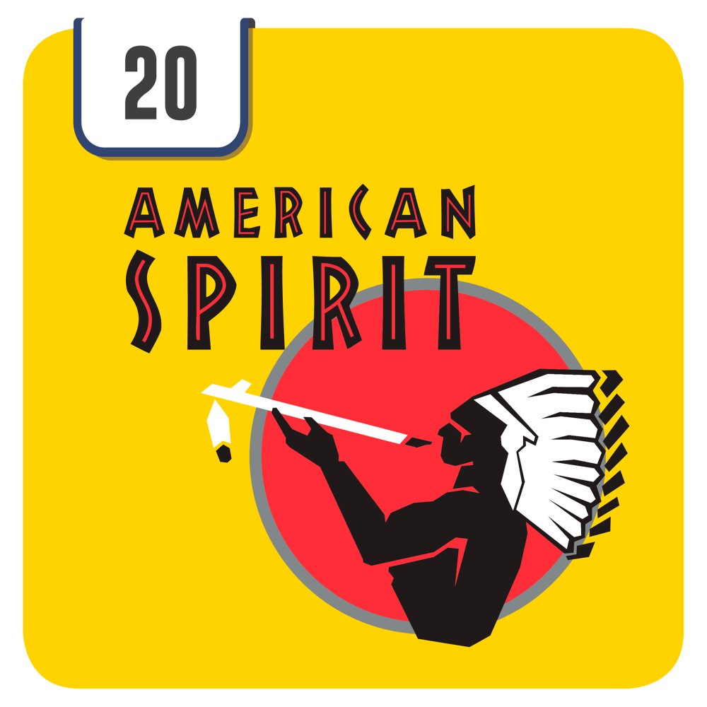 American Spirit Yellow 20 Cigarettes