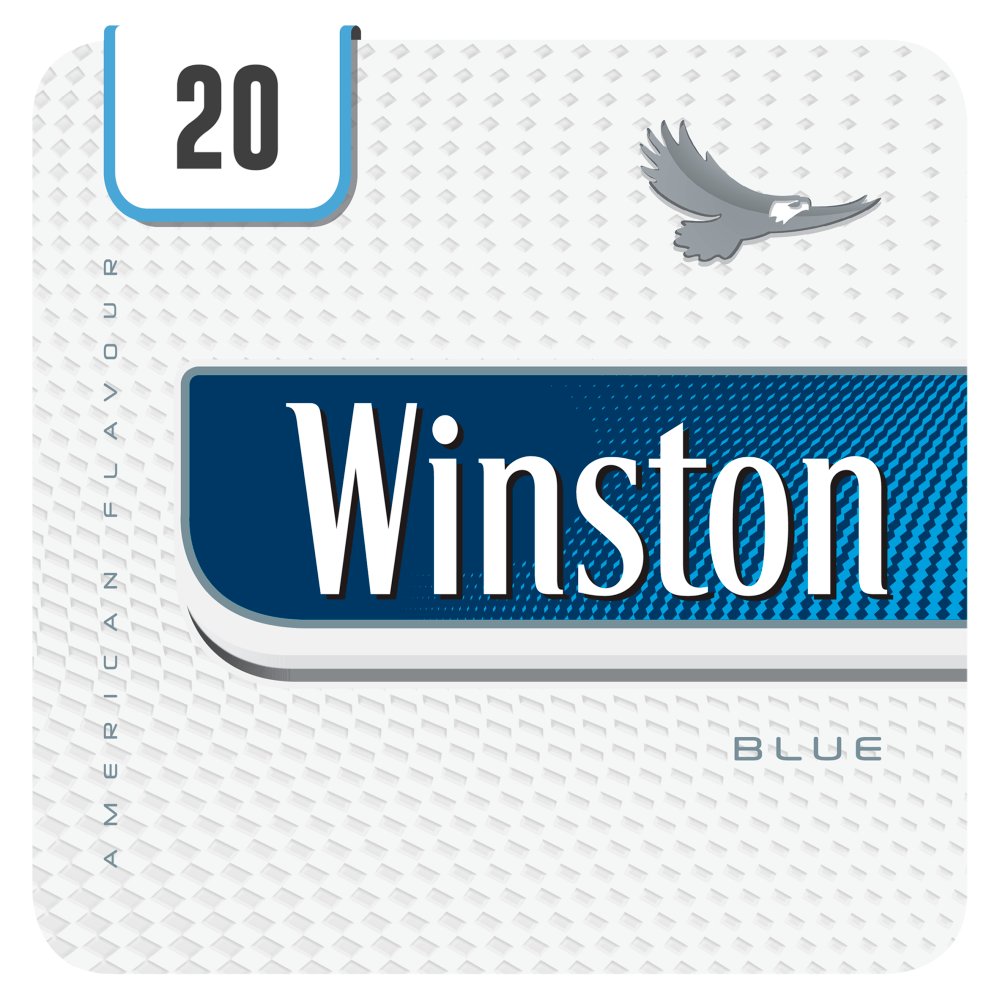 Winston Blue 20 Cigarettes