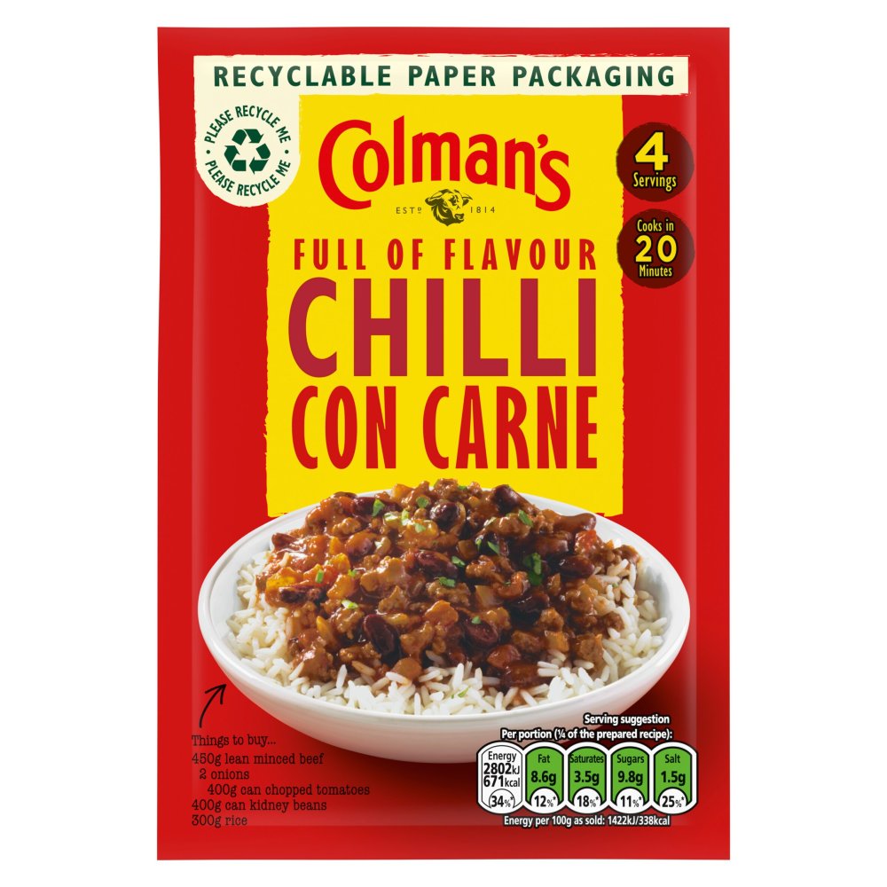 Colman's Recipe Mix Chilli Con Carne 50 g 