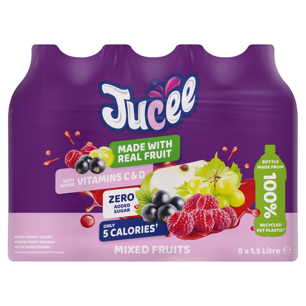 Jucee Mixed Fruit 8 x 1.5 Litre