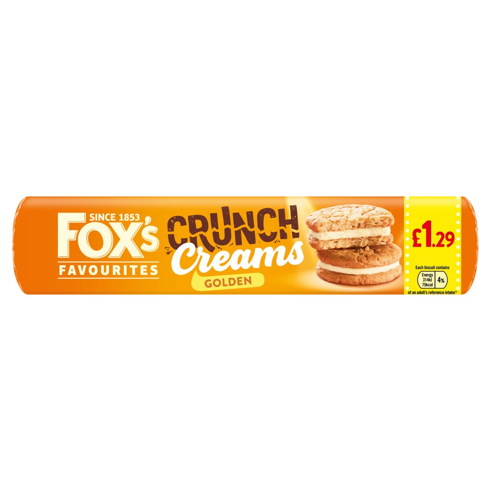 Fox's Favourites Crunch Creams Golden 200g