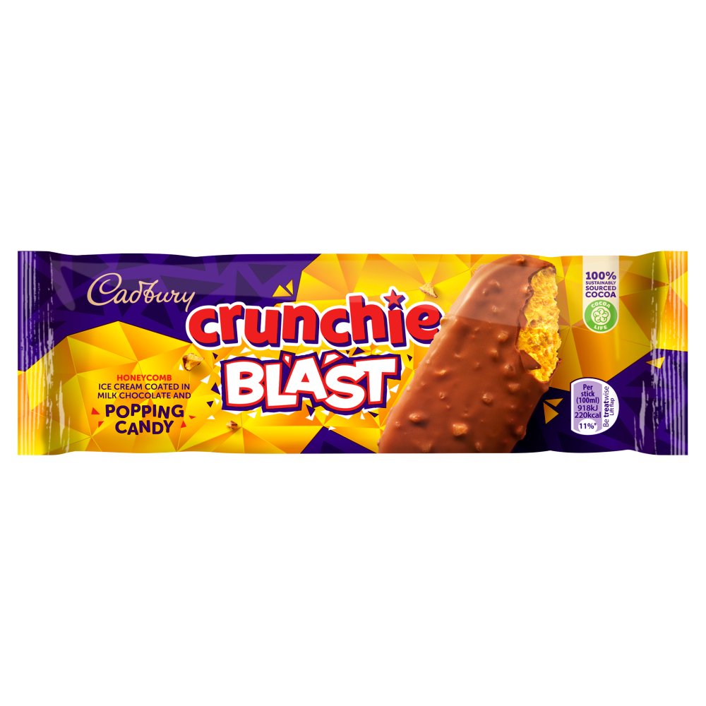 Саdbury Crunchie Blast Popping Candy 100ml
