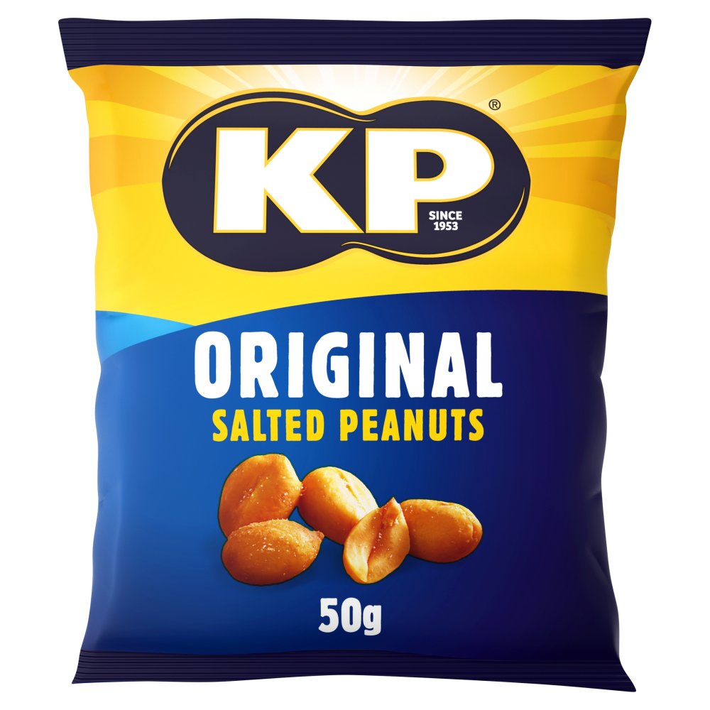 KP Original Salted Peanuts 50g 