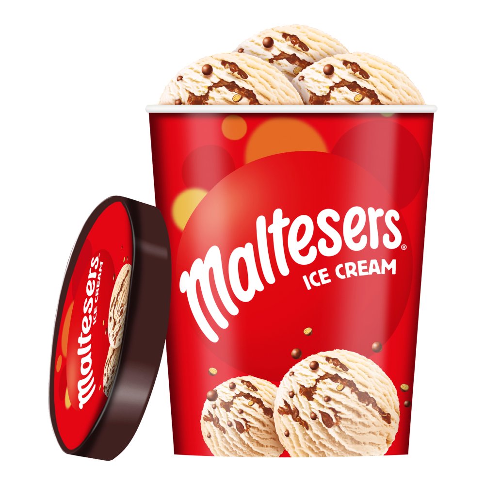 Maltesers Chocolate Ice Cream Tub 500ml
