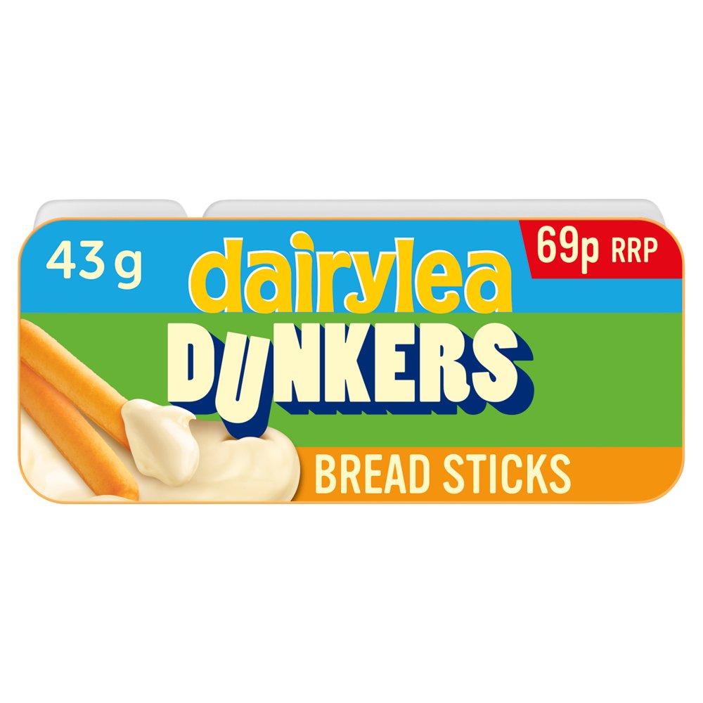 Dairylea Dunkers Breadsticks Cheese Snack 69p 43g