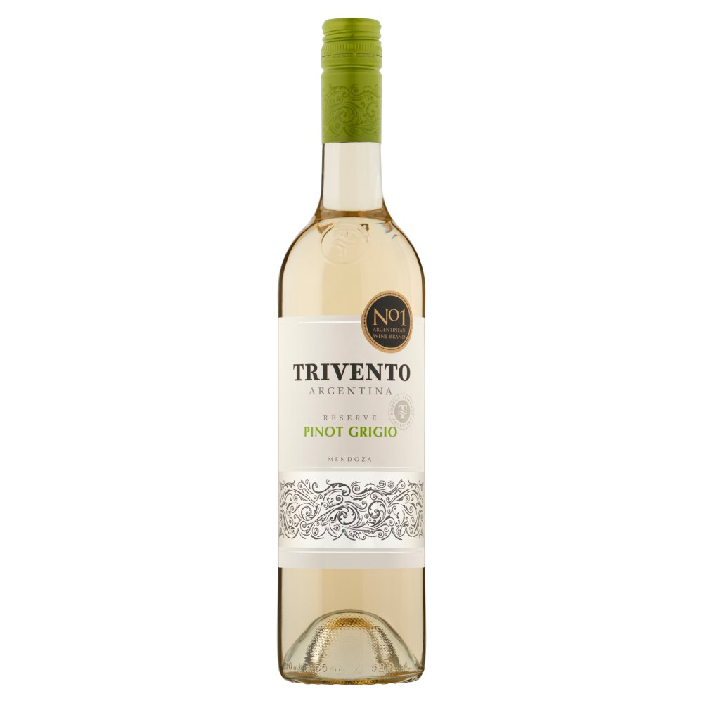 Trivento Reserve Pinot Grigio White Wine Argentina 75cl
