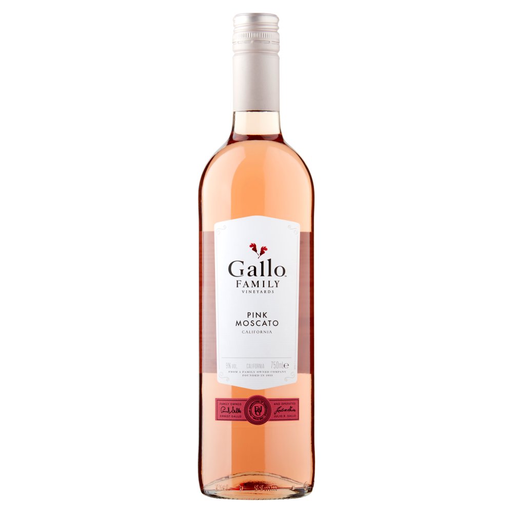 Gallo Family Vineyards Pink Moscato Rosé Wine 750ml