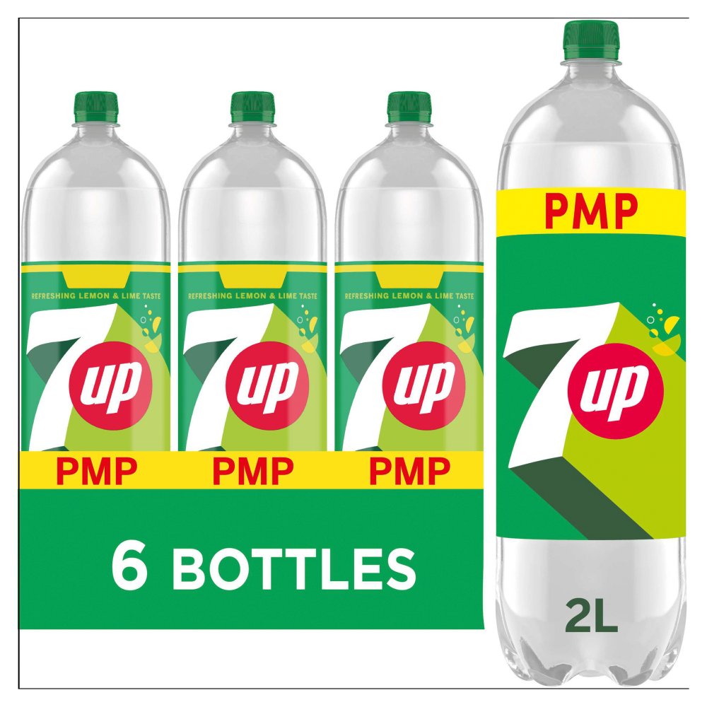 7UP Regular Lemon & Lime Bottle PMP 2L