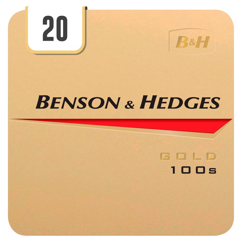 Benson & Hedges Gold 100s 20 Cigarettes