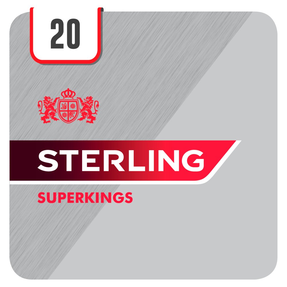Sterling Superkings 20 Cigarettes