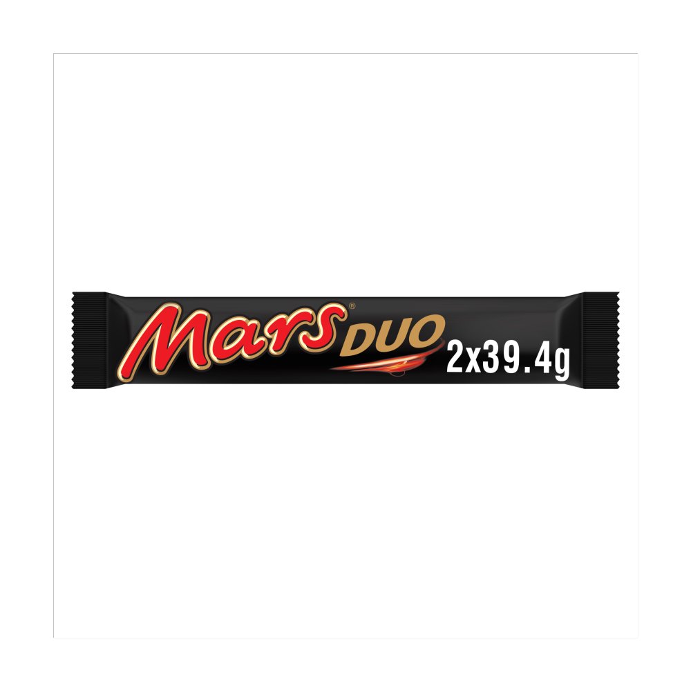 Mars, Caramel, Nougat & Milk Chocolate Snack Bar Duo 78.8g