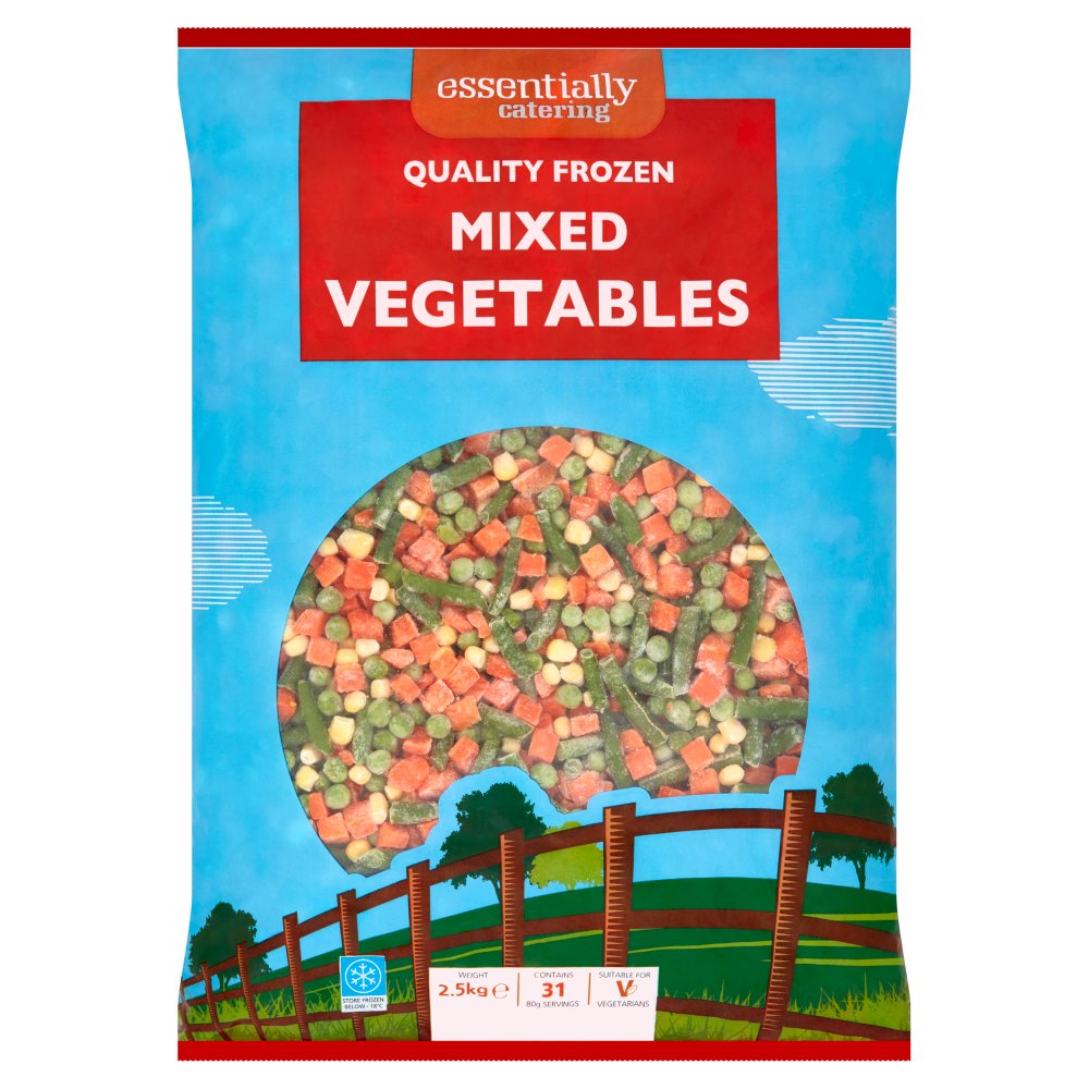Essentially Catering Mixed Vegetables 2.5kg