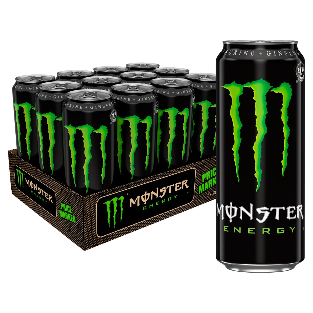 Monster Energy Drink 12 x 500ml PM £1.39