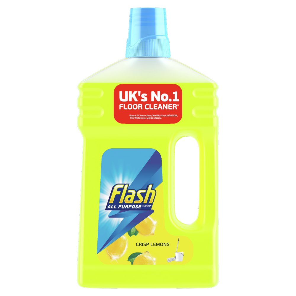 Flash Multi-Surface Lemon Liquid 800ML