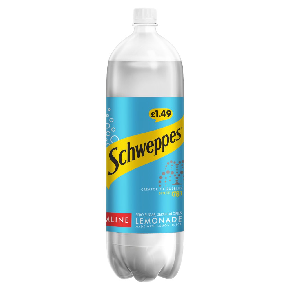 Schweppes Slimline Lemonade 2L PMP £1.49