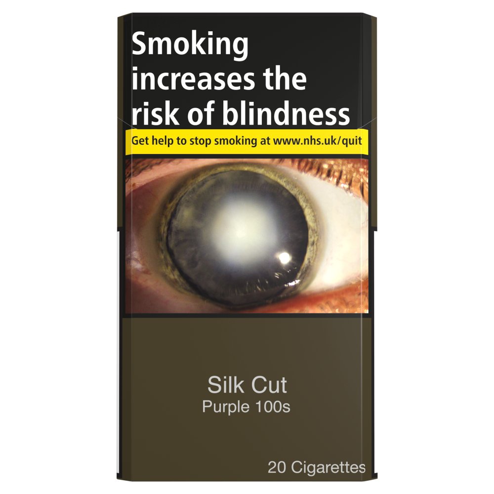 Silk Cut Purple 100s 20 Cigarettes