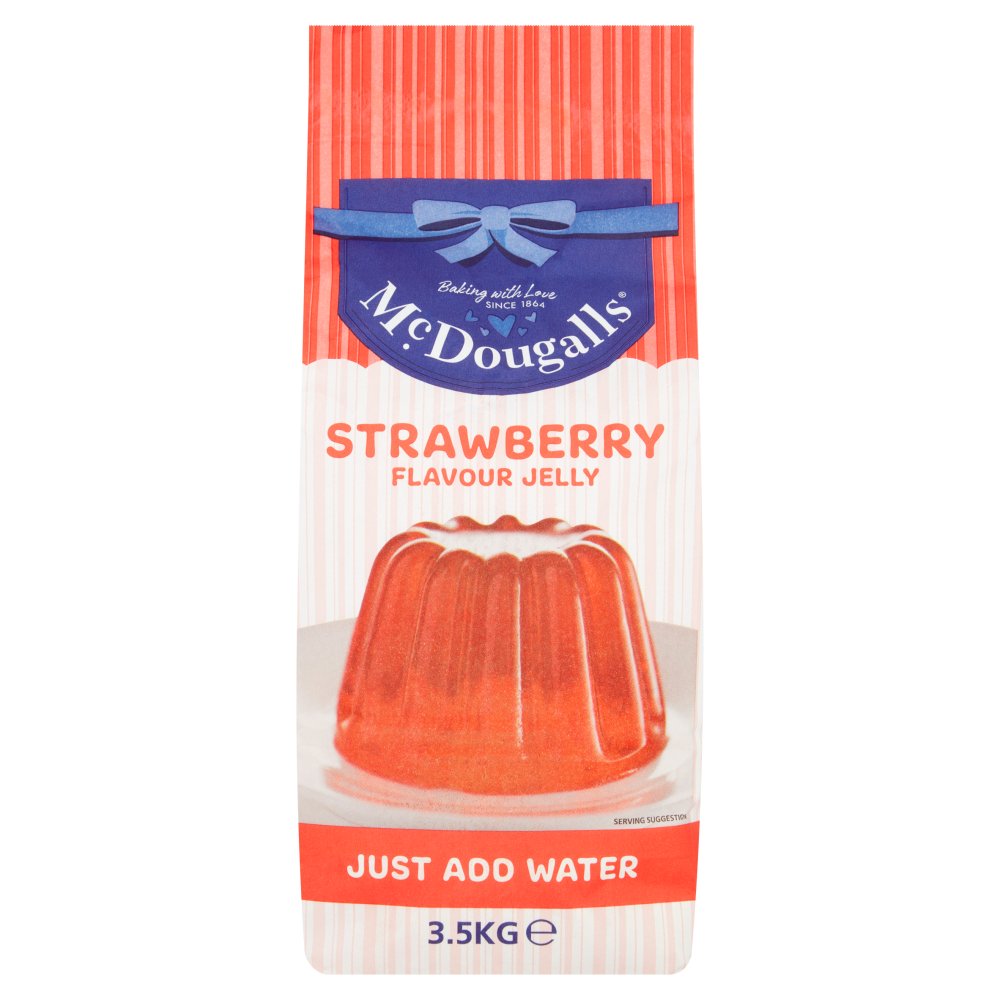 McDougalls Strawberry Flavour Jelly 3.5kg