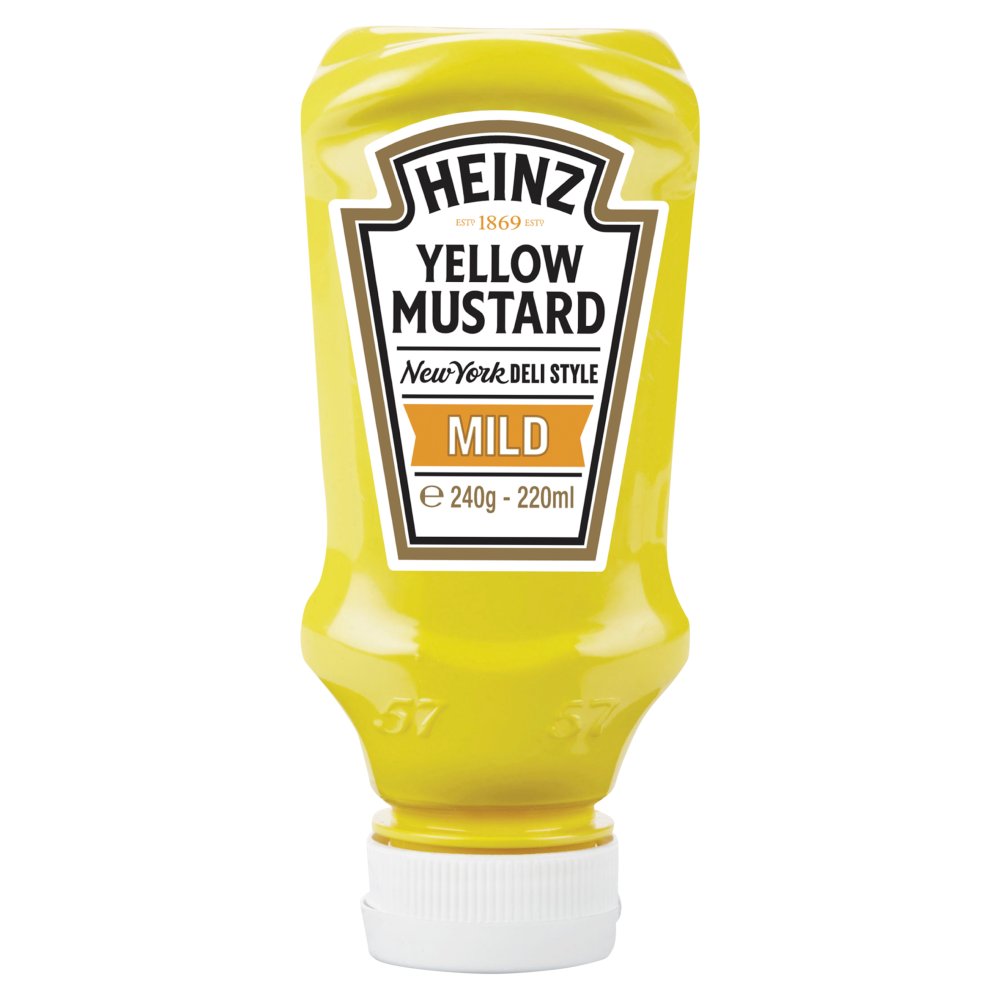 Heinz Mild Yellow Mustard 240g