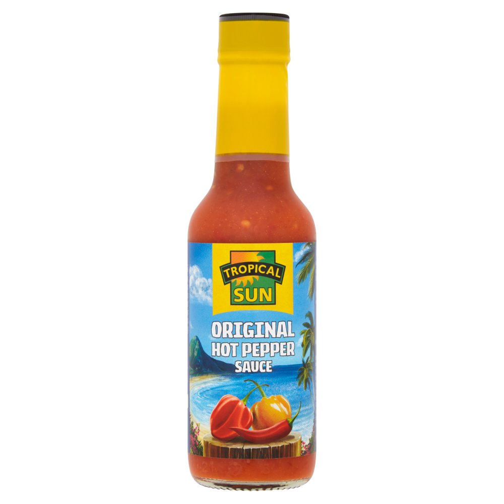 Tropical Sun West Indian Original Hot Pepper Sauce 150ml