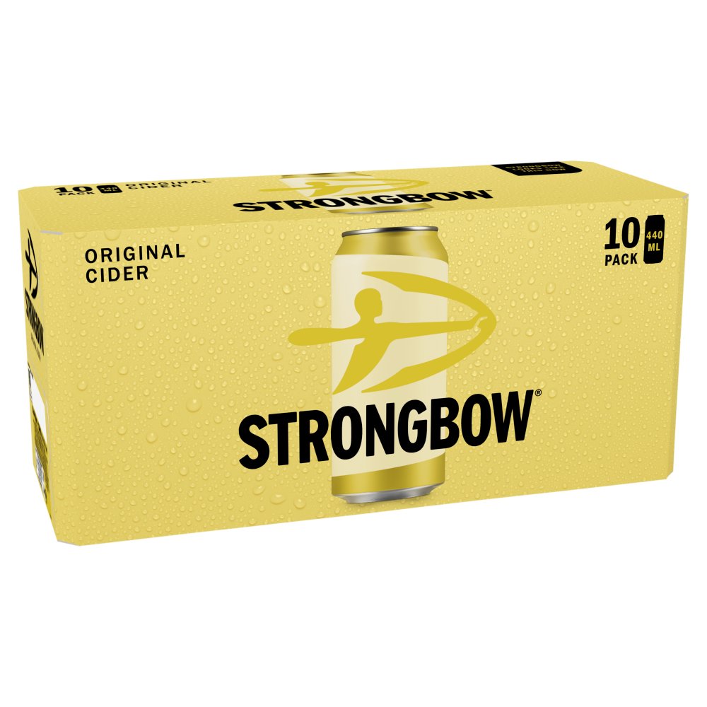 Strongbow Original Cider Can 10x440ml
