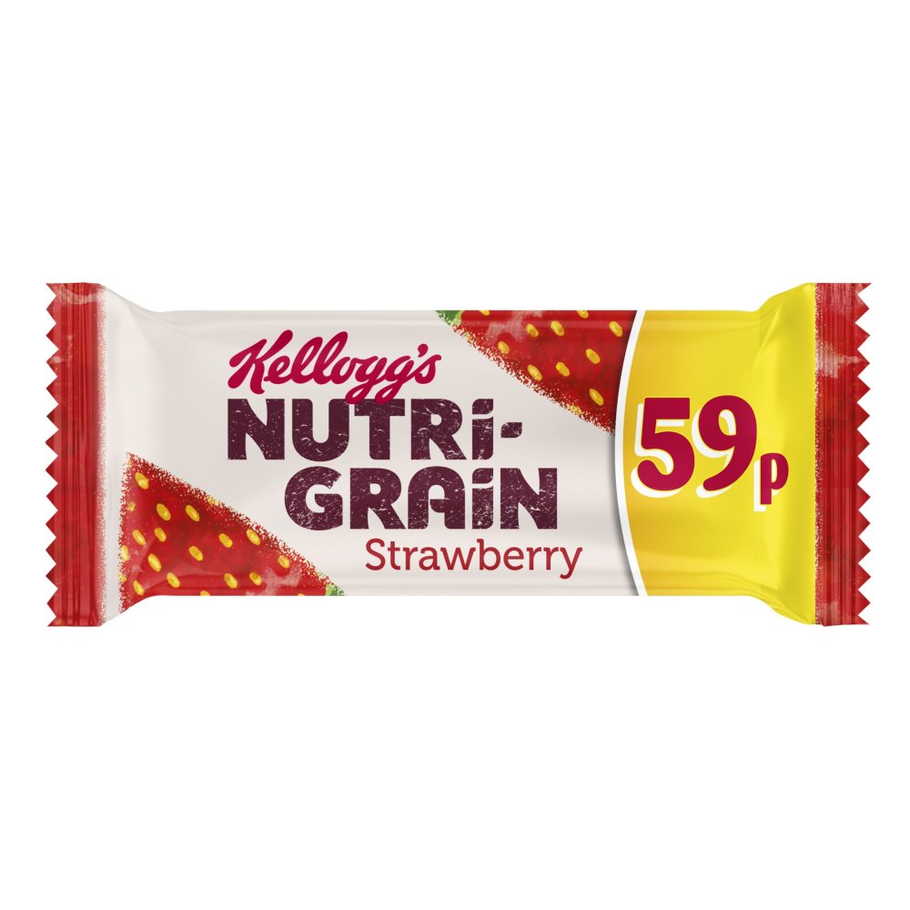 Kellogg's Nutri-Grain Strawberry Bars 25x37g
