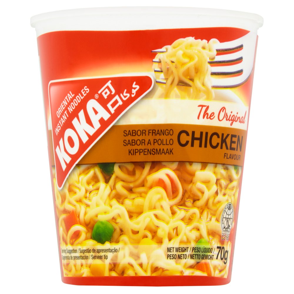 Koka Oriental Instant Noodles The Original Chicken Flavour 70g Bestway Wholesale