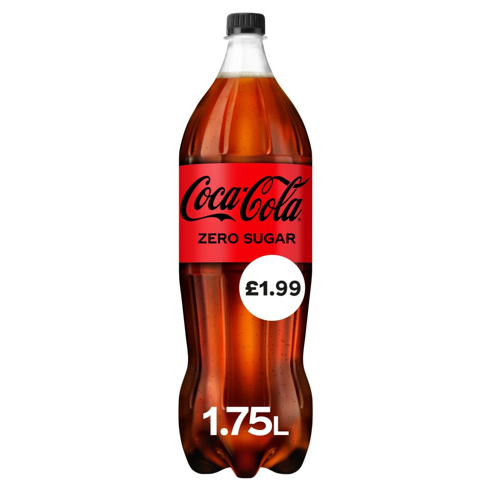 Coca-Cola Zero Sugar 1.75L PMP £1.99