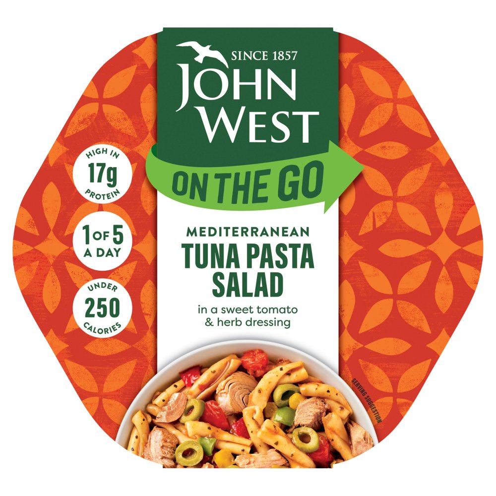 John West On The Go Mediterranean Tuna Pasta Salad 220g